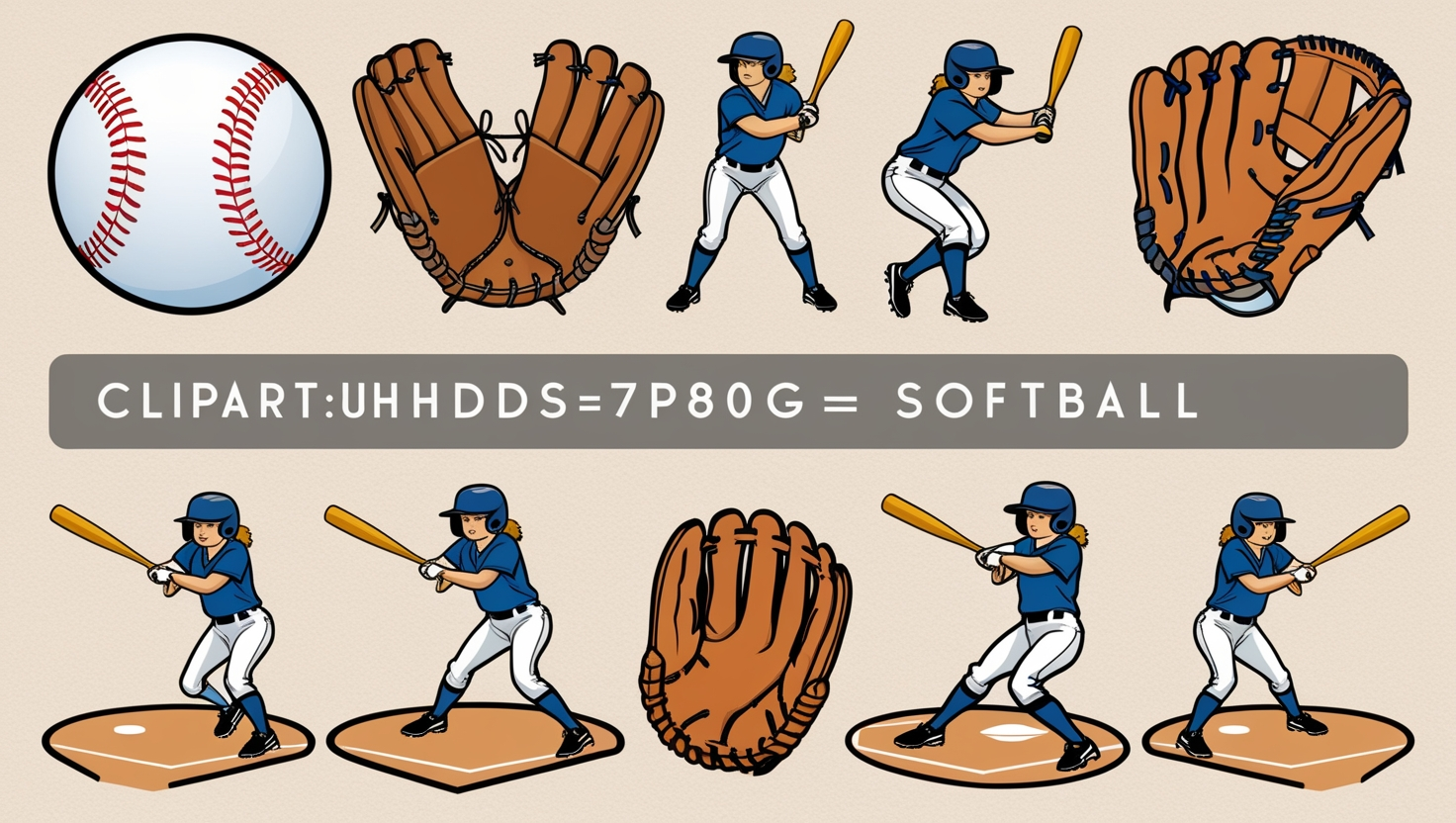 Clipart:uhdds-7P80G= Softball