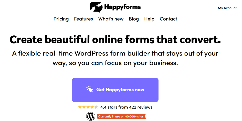 HappyForms Contact Form 7 Alternatives