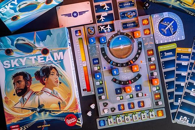 Sky team board game Set-Up 