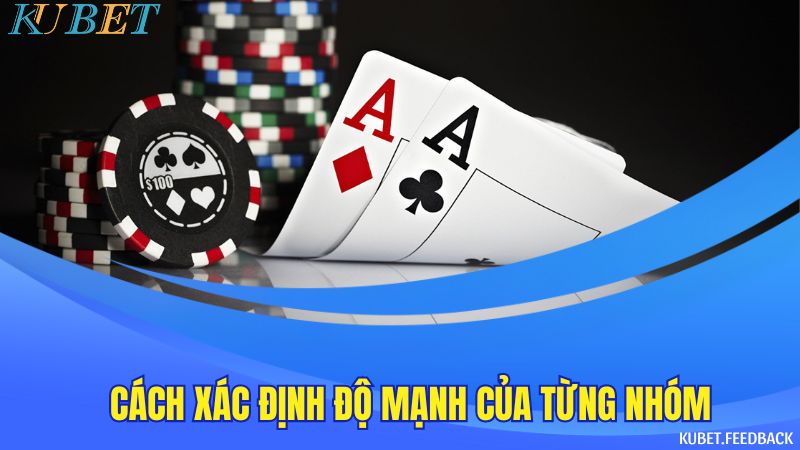 Cách xác định độ mạnh của từng nhóm