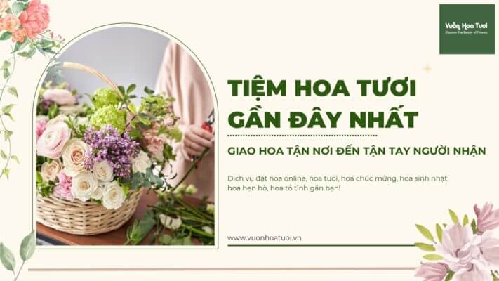 hình ảnh về shop hoa tươi gần đây