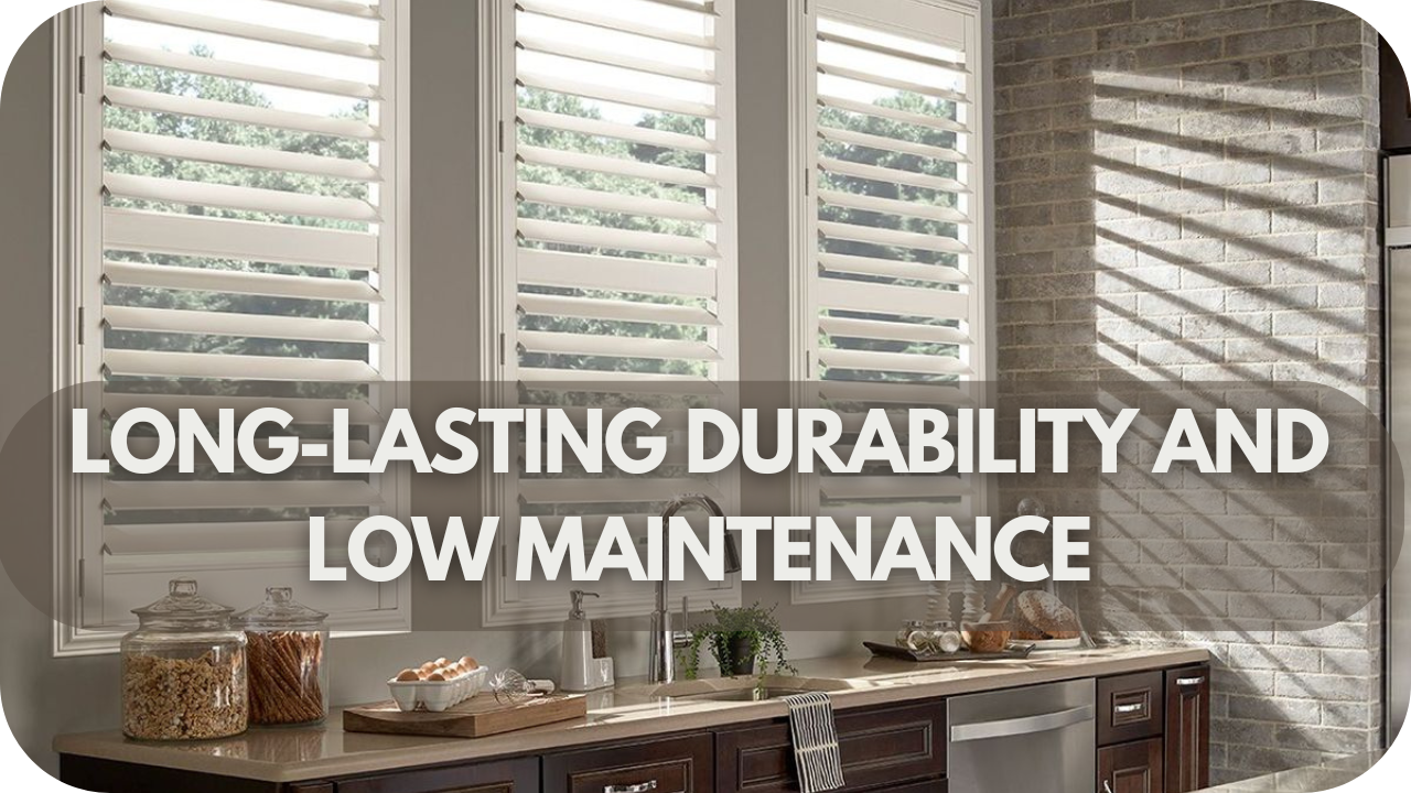 Long-lasting durability and Low Maintenance