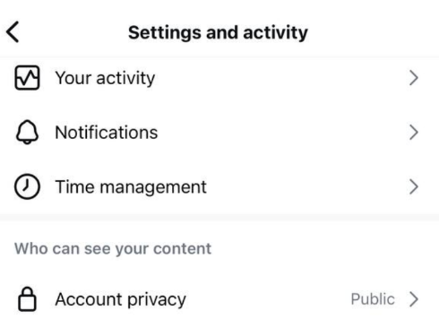 How to set your IG account to a private mode