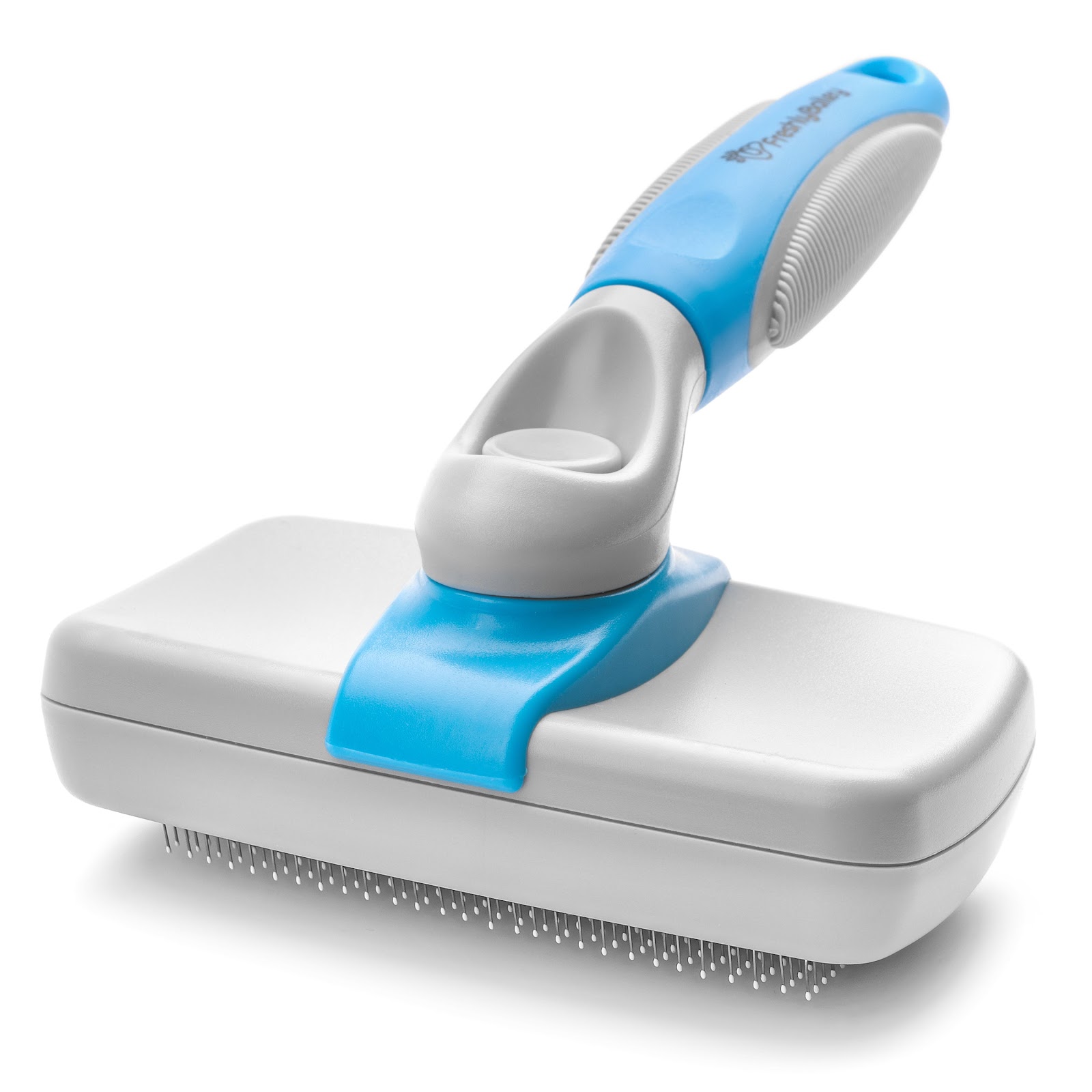 self cleaning slicker brush