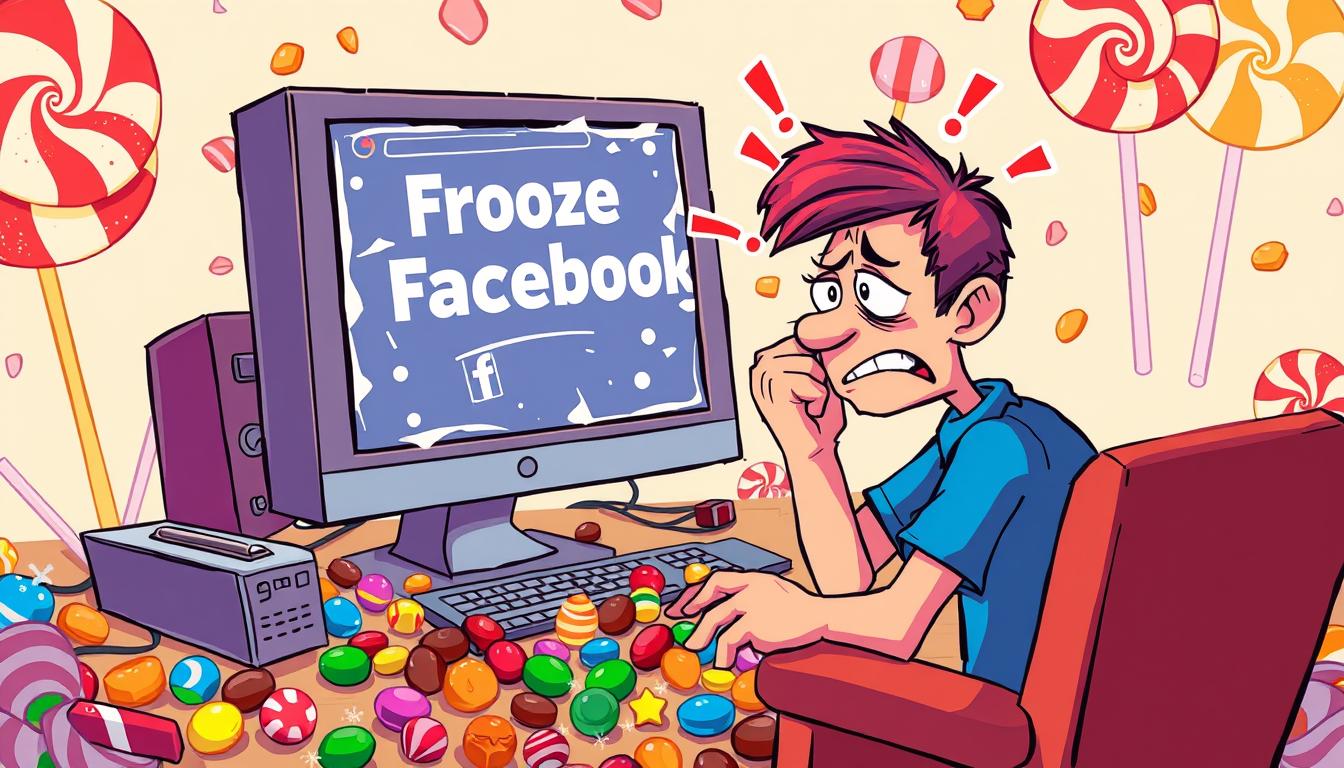 candy crush facebook issues