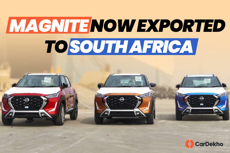 2024 Nissan Magnite exported to South Africa