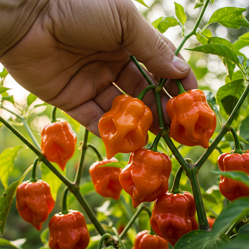 Harvesting and Storing Your Habaneros