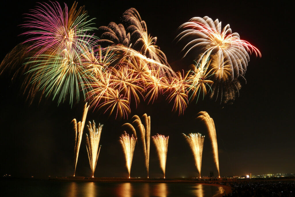 Hanabi during summer