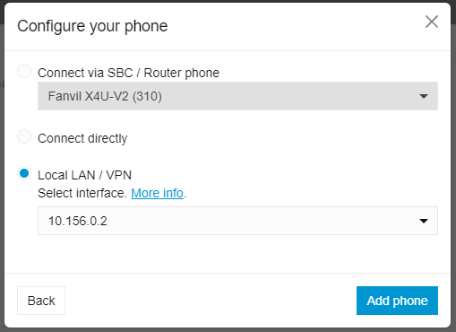 Configuring IP Phone