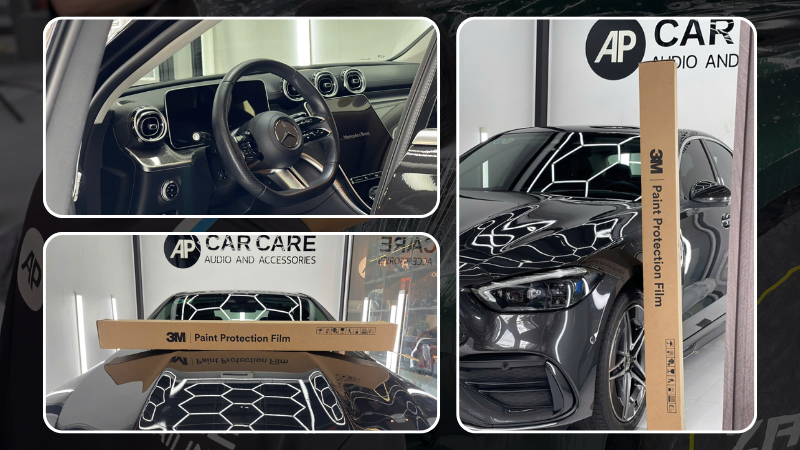 AP Car Care là địa chỉ uy tín để dán PPF cho xe Mercedes C300