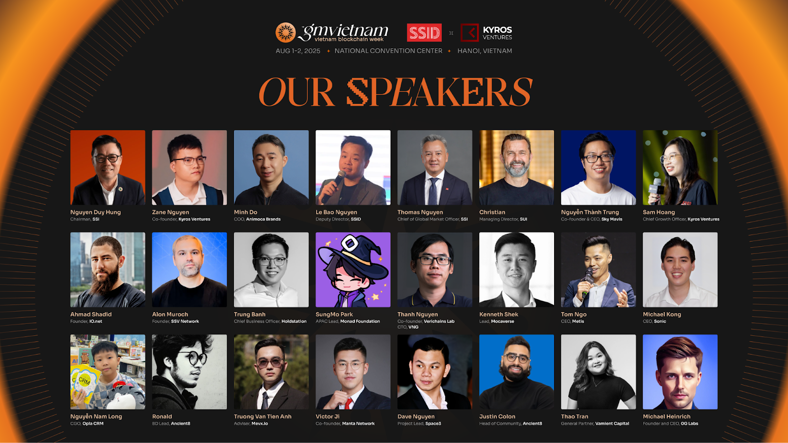 GM Vietnam 2025 Speakers
