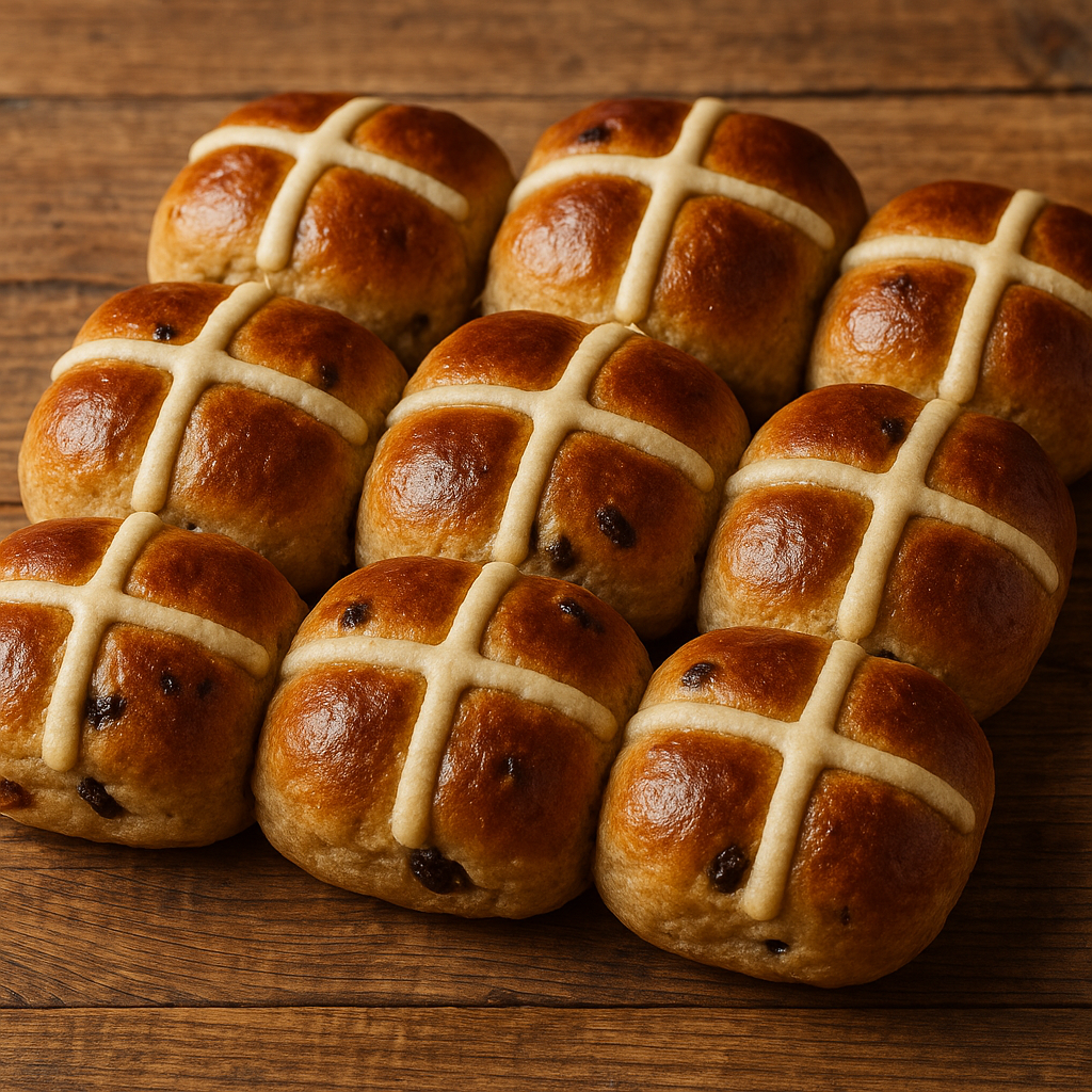 hot cross bun delivery in calgary