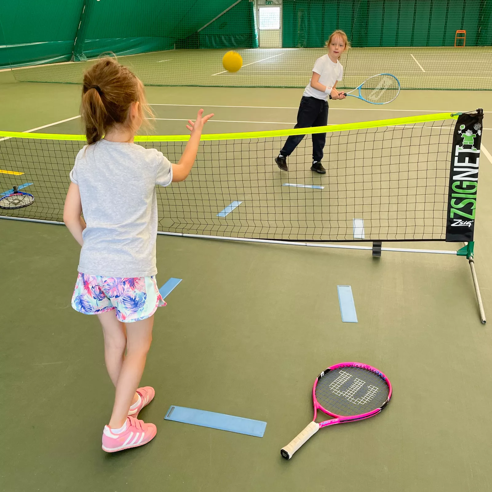 Pemanasan Tenis - Mini-Tennis 