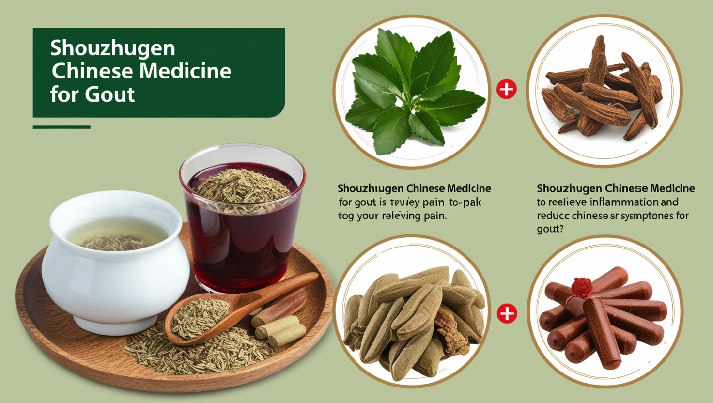 Shouzhugen Chinese Medicine for Gout​