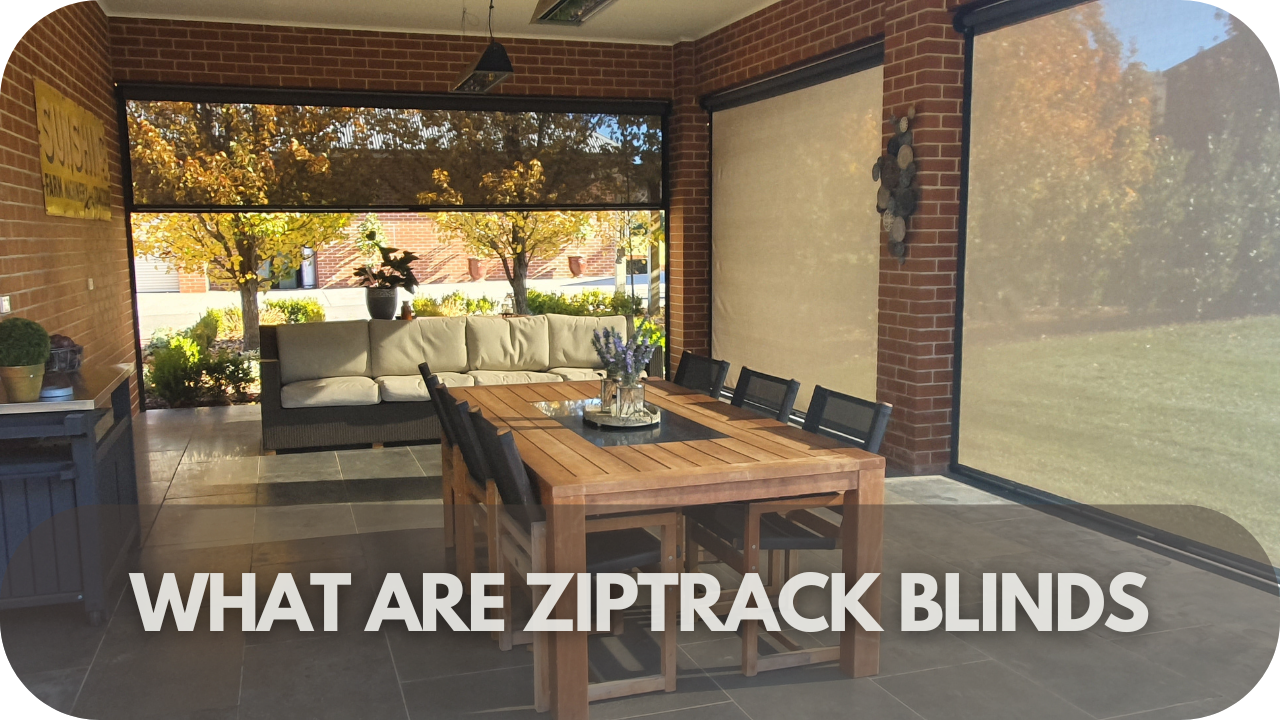 Ziptrack blinds overview