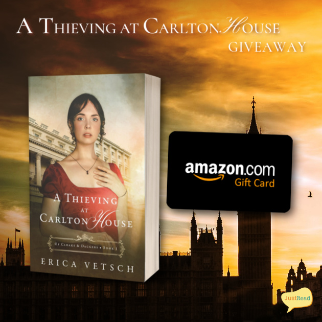 A Thieving at Carlton House JustRead Giveaway