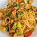 Resep Lezat Spaghetti Tumis Seafood Pedas ala Dapur NCSA
