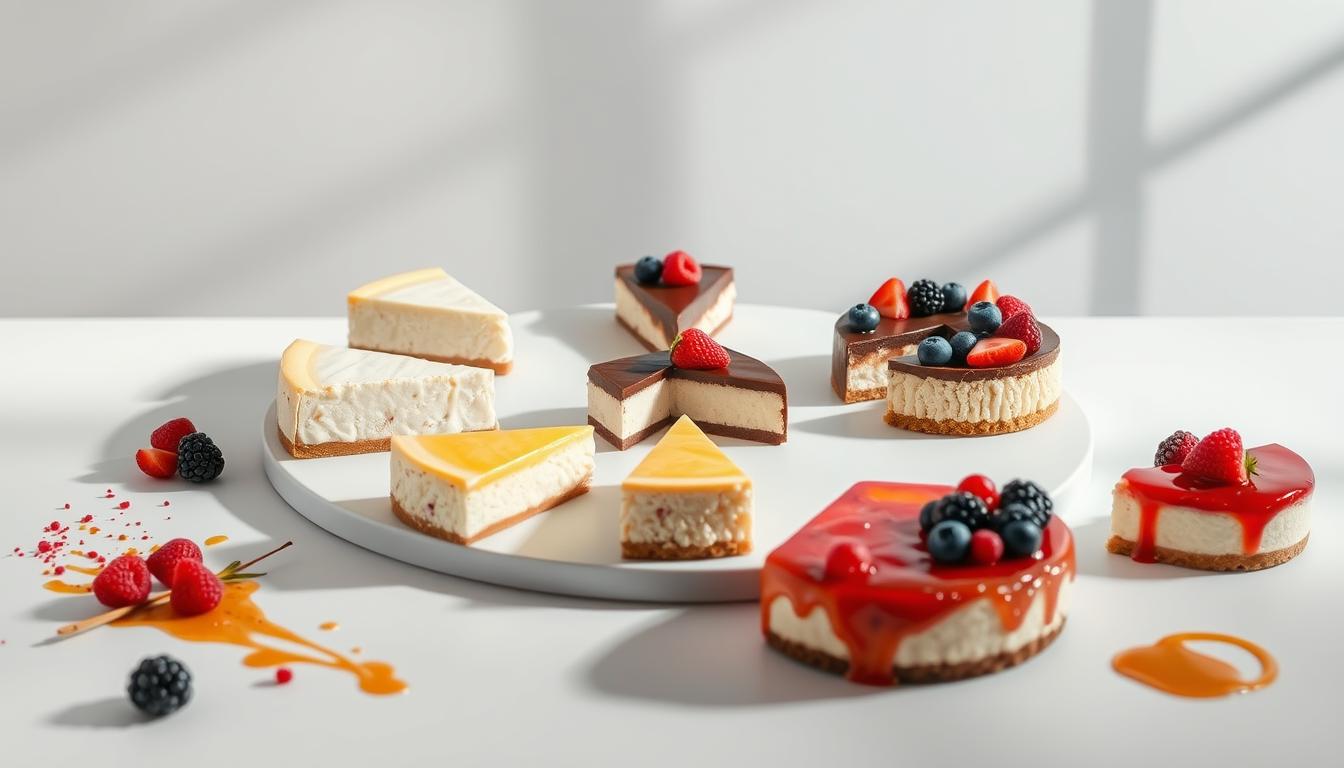 No Crust Cheesecake Variations