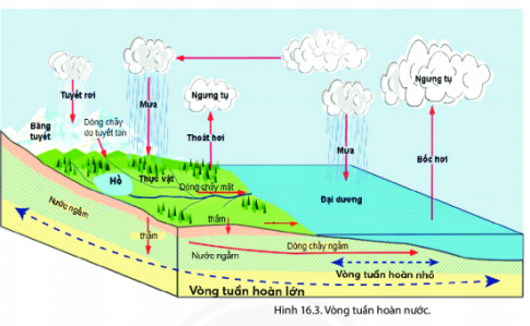 BÀI 16: THỦY QUYỂN.VÒNG TUẦN HOÀN NƯỚC, NƯỚC NGẦM, BĂNG HÀ