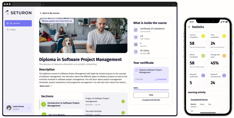 Top 6 best learning management systems for website-based business