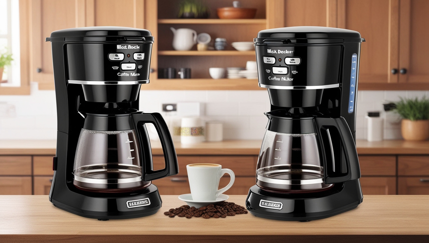 Black Decker 12 Cup Coffee Maker CM0916W Specs