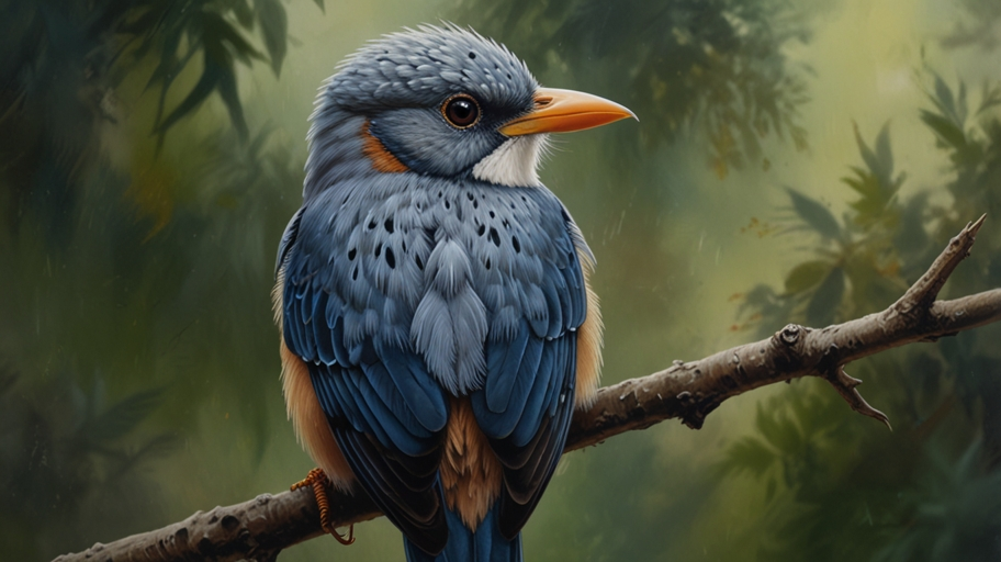 Classical Oil Painting for Naturalist Bird Portraiture Bilibili: Overview