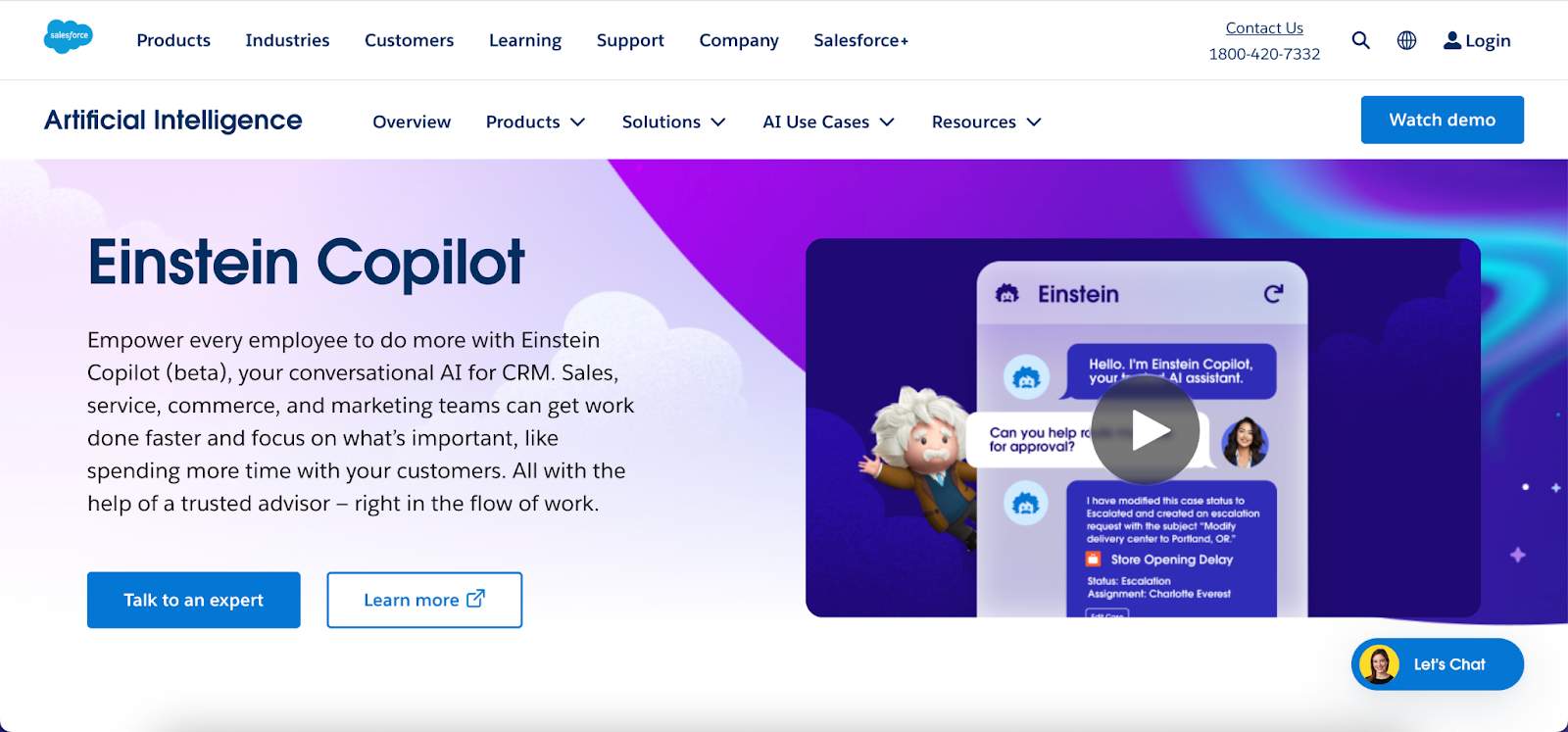 Best AI-Powered Tools for Salesforce - Salesforce's Einstein Copilot