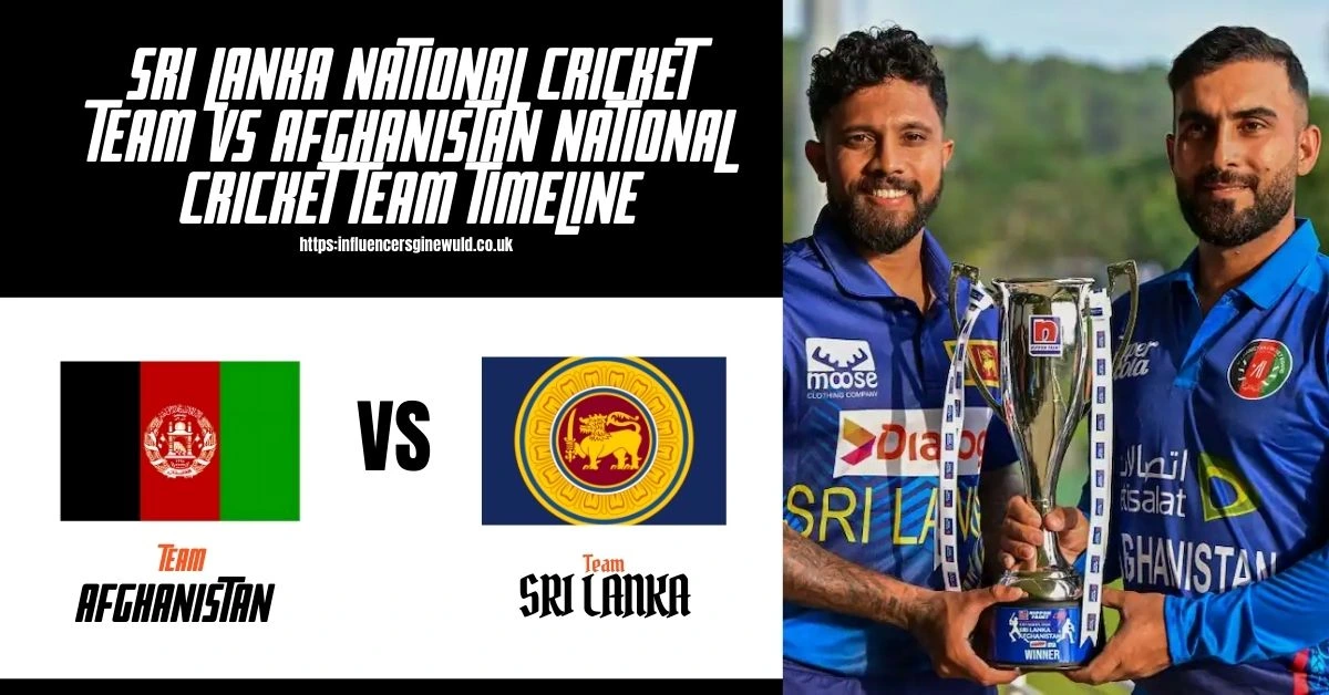 Sri Lanka National Cricket Team vs Afghanistan National Cricket Team Timeline