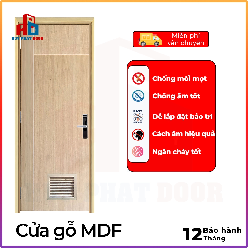 MUA NGAY CỬA GỖ GIÁ RẺ, BẢO HÀNH LÂU DÀI TẠI HUYPHATDOOR