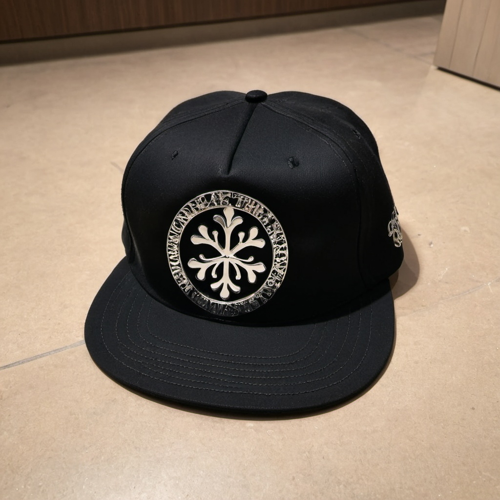 Black Chrome Hearts Hat