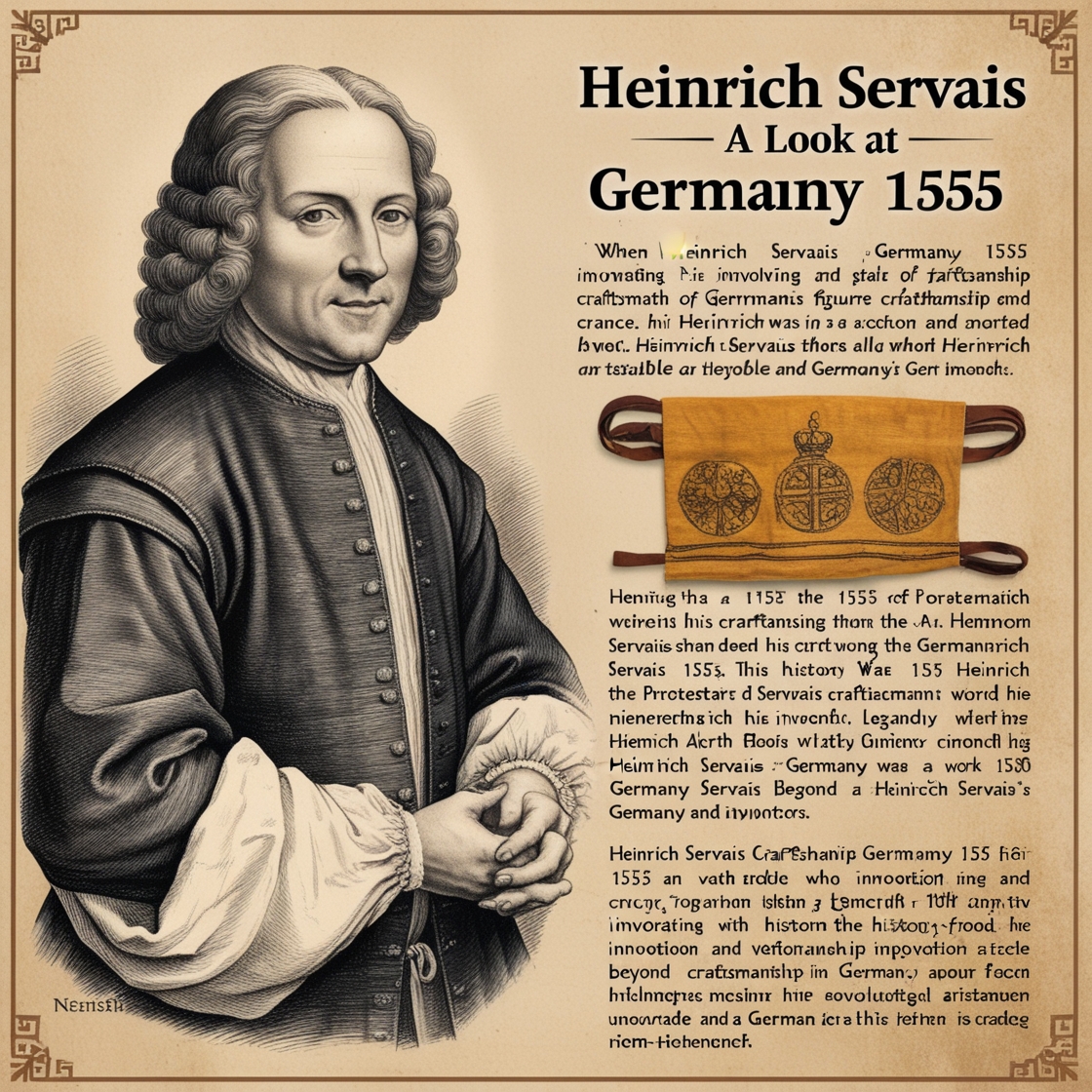 Heinrich Servais Germany 1555