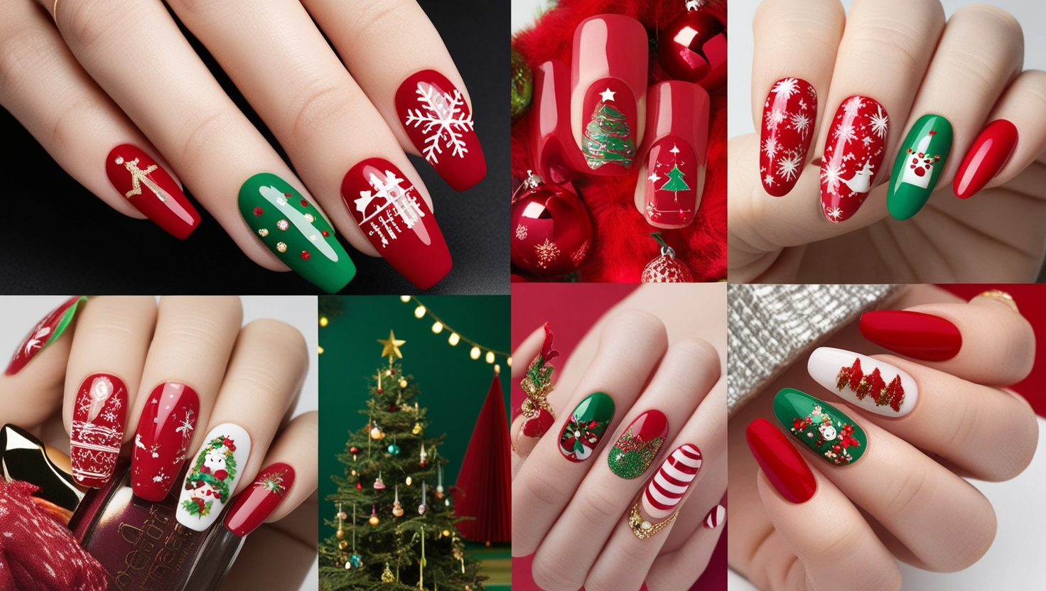 acrylic:um66km109vq= christmas nails
