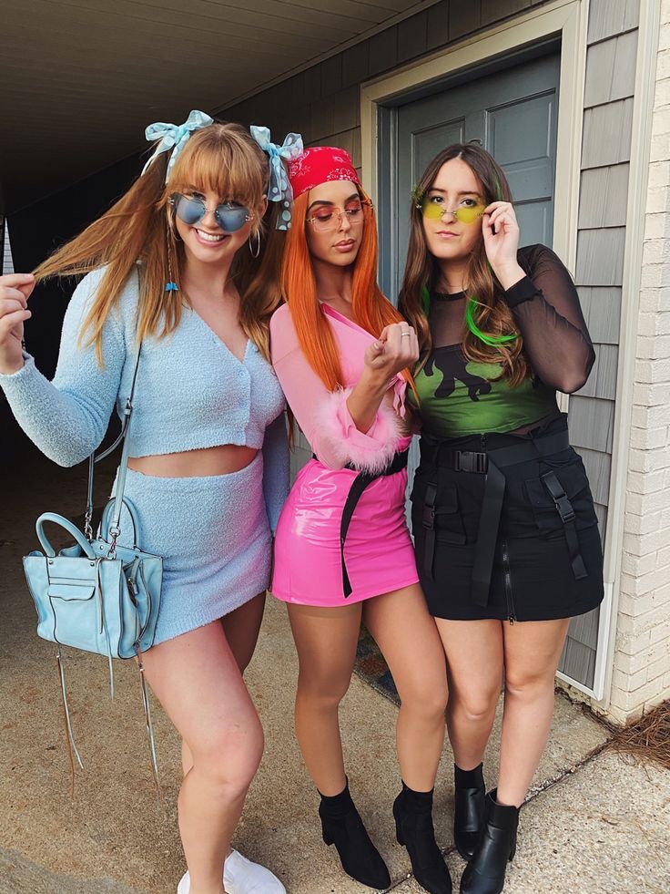 33 INSANELY CREATIVE & HOT TRIO HALLOWEEN COSTUMES