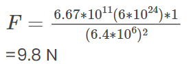 Gravity Formula