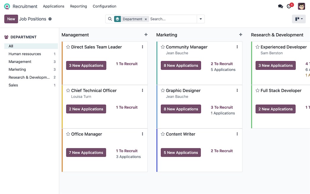 Odoo stands out as an open-source ERP solution suitable for businesses of all sizes.