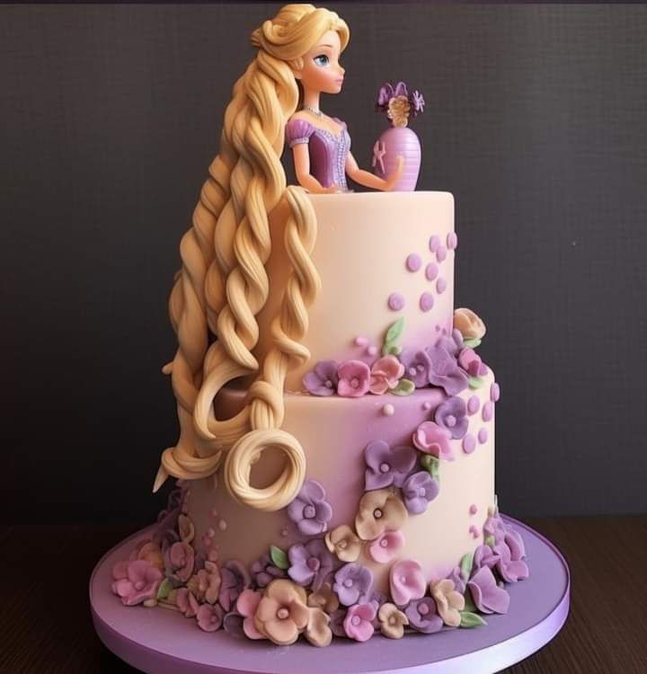 Designing Rapunzel Cakes