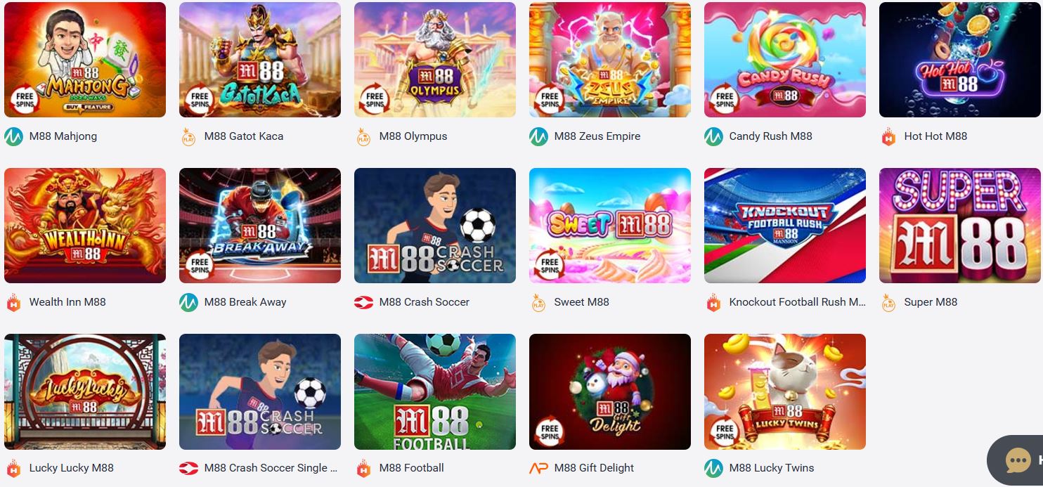 Game slot chỉ có tại M88