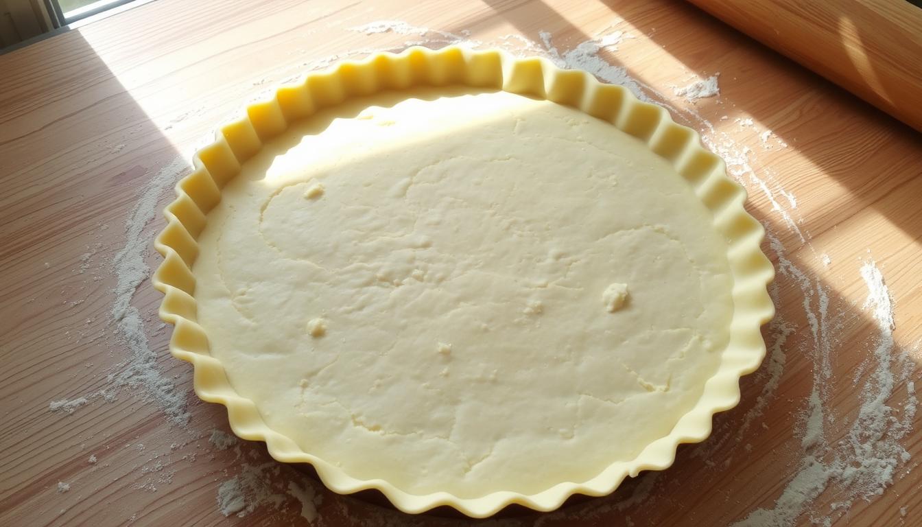 Quiche Crust Preparation for Brunch Recipe