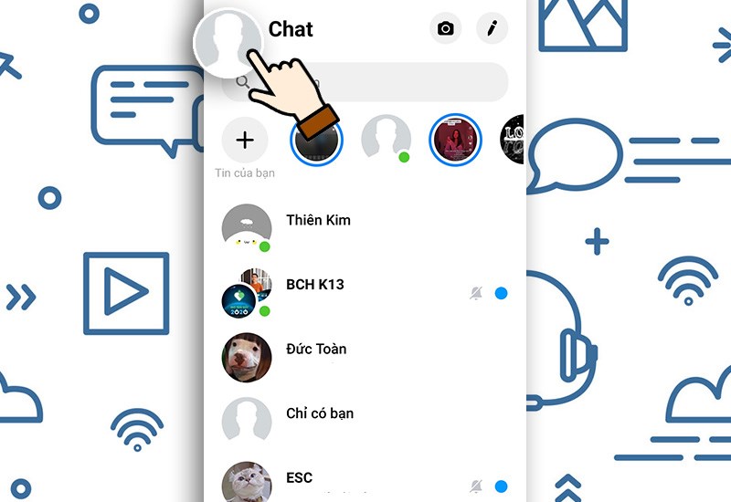 cách tắt bong bóng chat Facebook Messenger