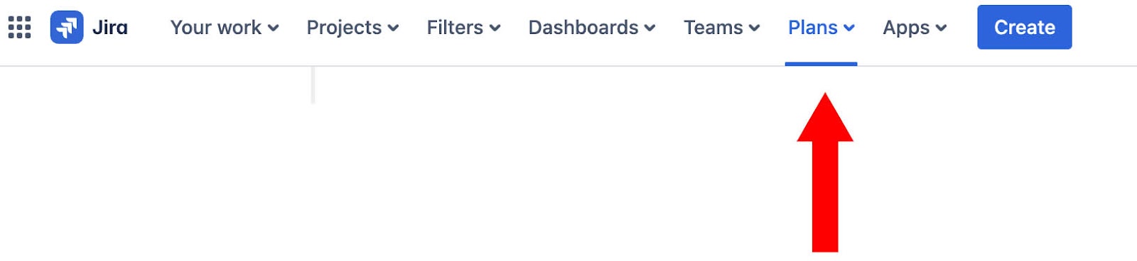 plans section in jira to access advanced roadmaps