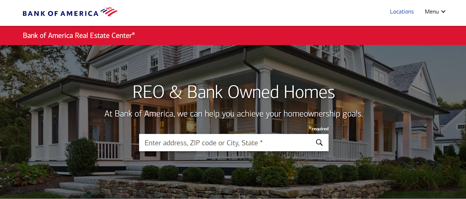 Bank of America REO Properties