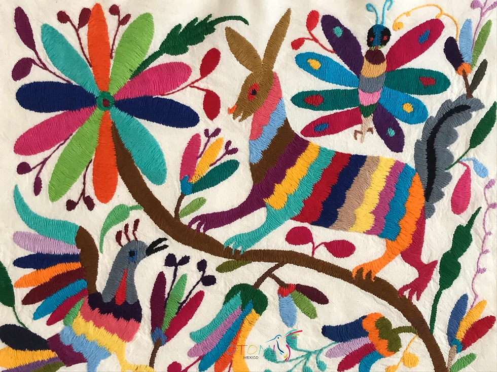 What is Otomi Embroidery?- Otomi Mexico