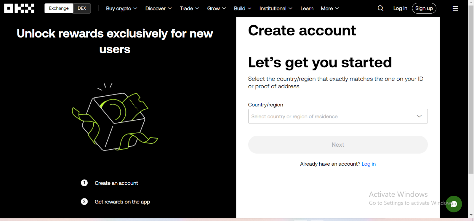 OKX Homepage