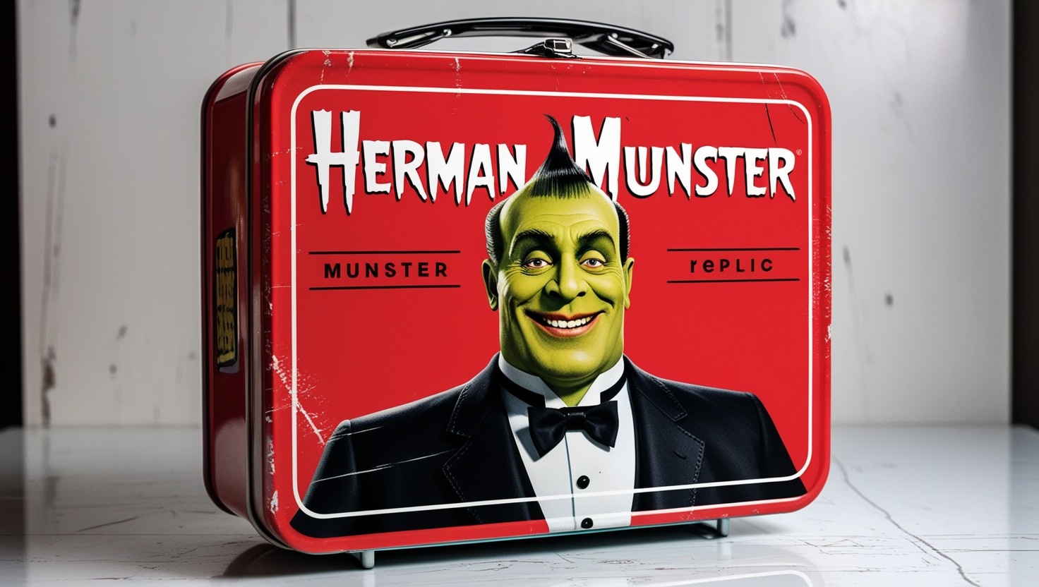 Herman Munster Replica Big Lunch Box