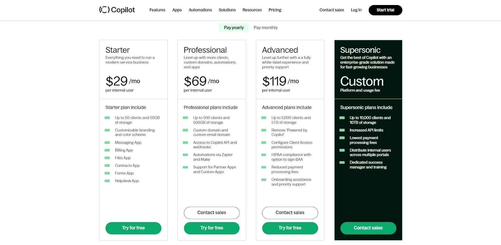 Copilot Pricing