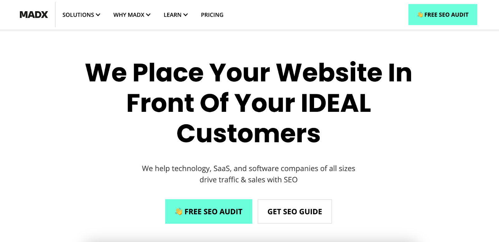 MADX Digital, an SEO company for SaaS