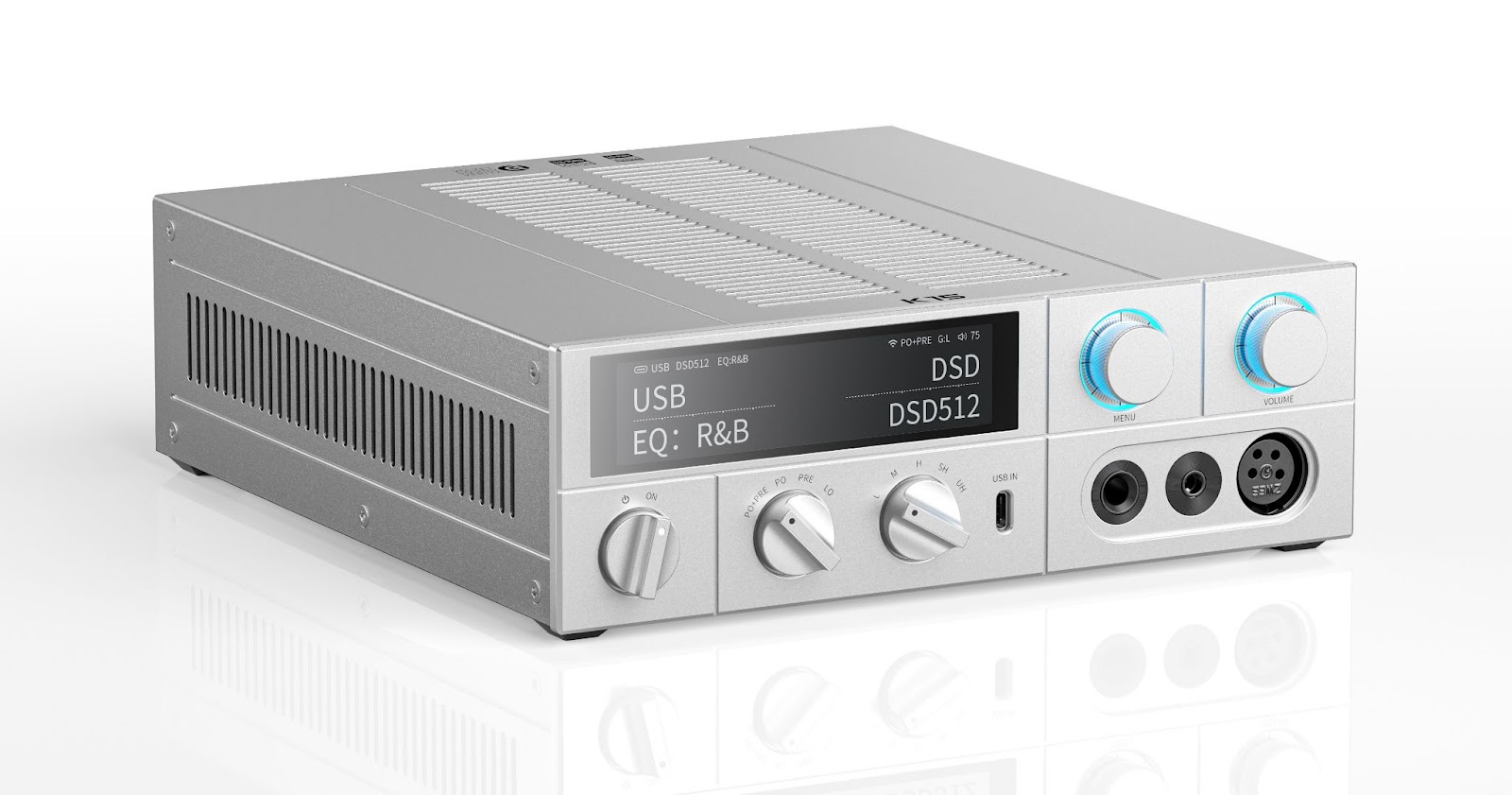 FiiO K15 desktop DAC headphone amp.
