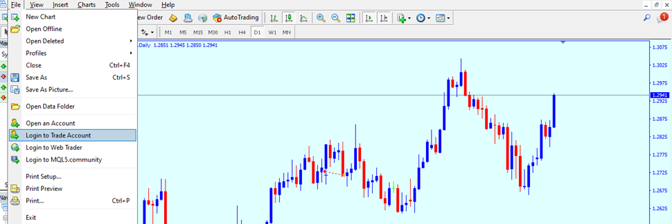 EAFX Store A Guide to Using MetaTrader 4 on PC