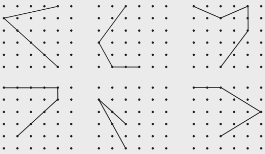 the shapes of line of symmetry