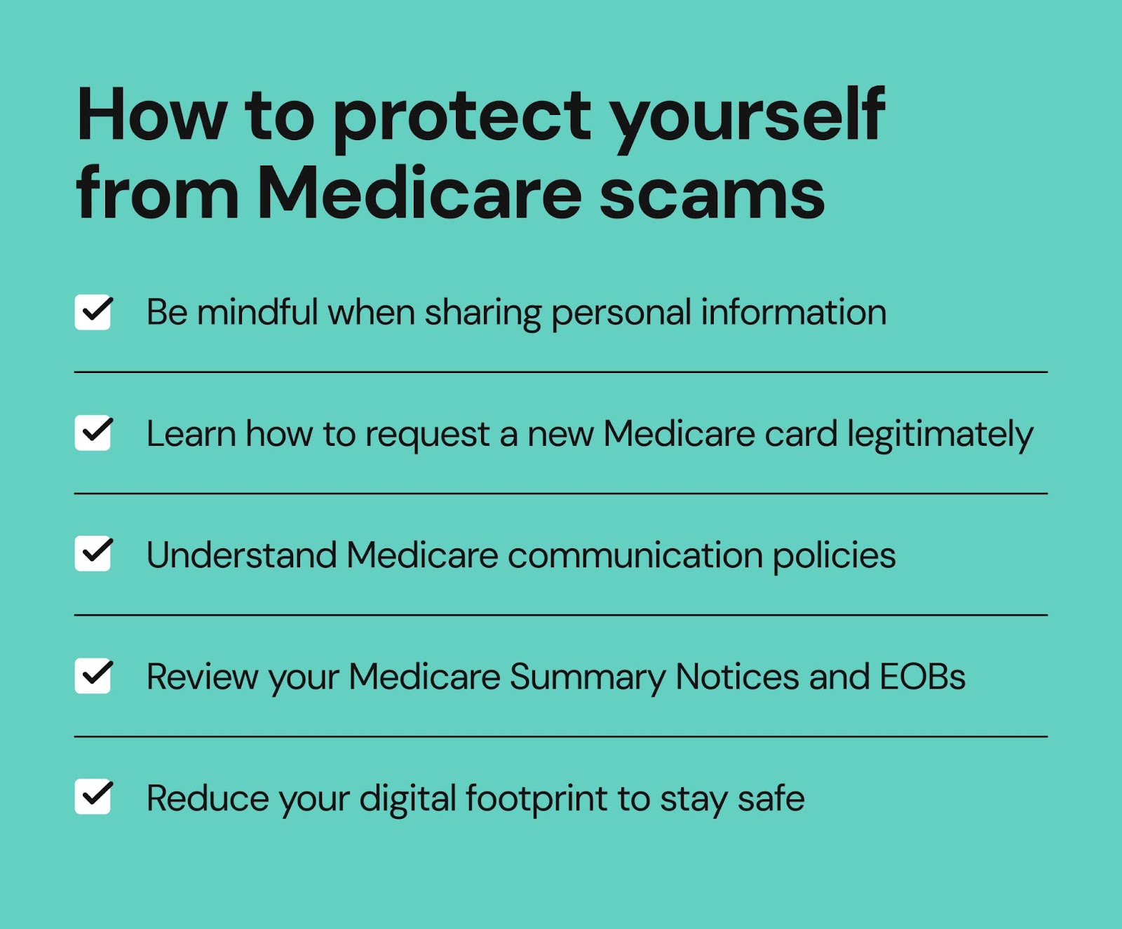 How to protect yourself from Medicare scams